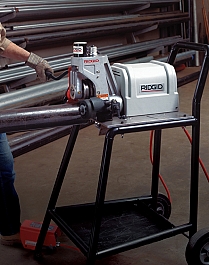 Применение станка для накатки желобков Ridgid 918-I Применение станка для накатки желобков Ridgid 918-I